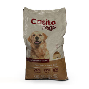 Casita Dogs – Chicken, Fish and Rice – Adults